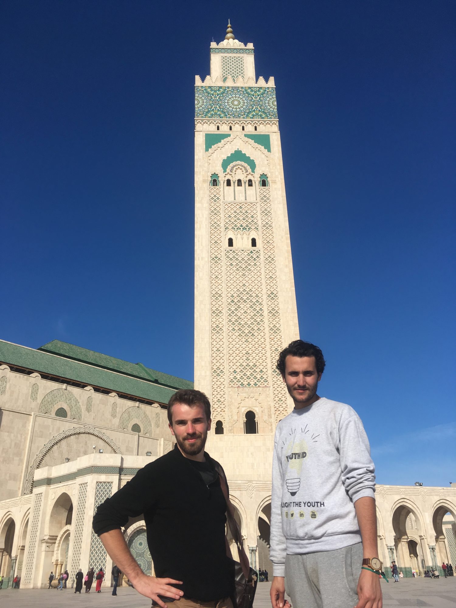 La mosquée de Casablanca