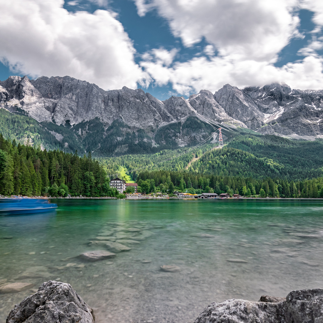 lac Eibsee: visite l'Allemagne