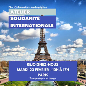 Atelier solidarité internationale