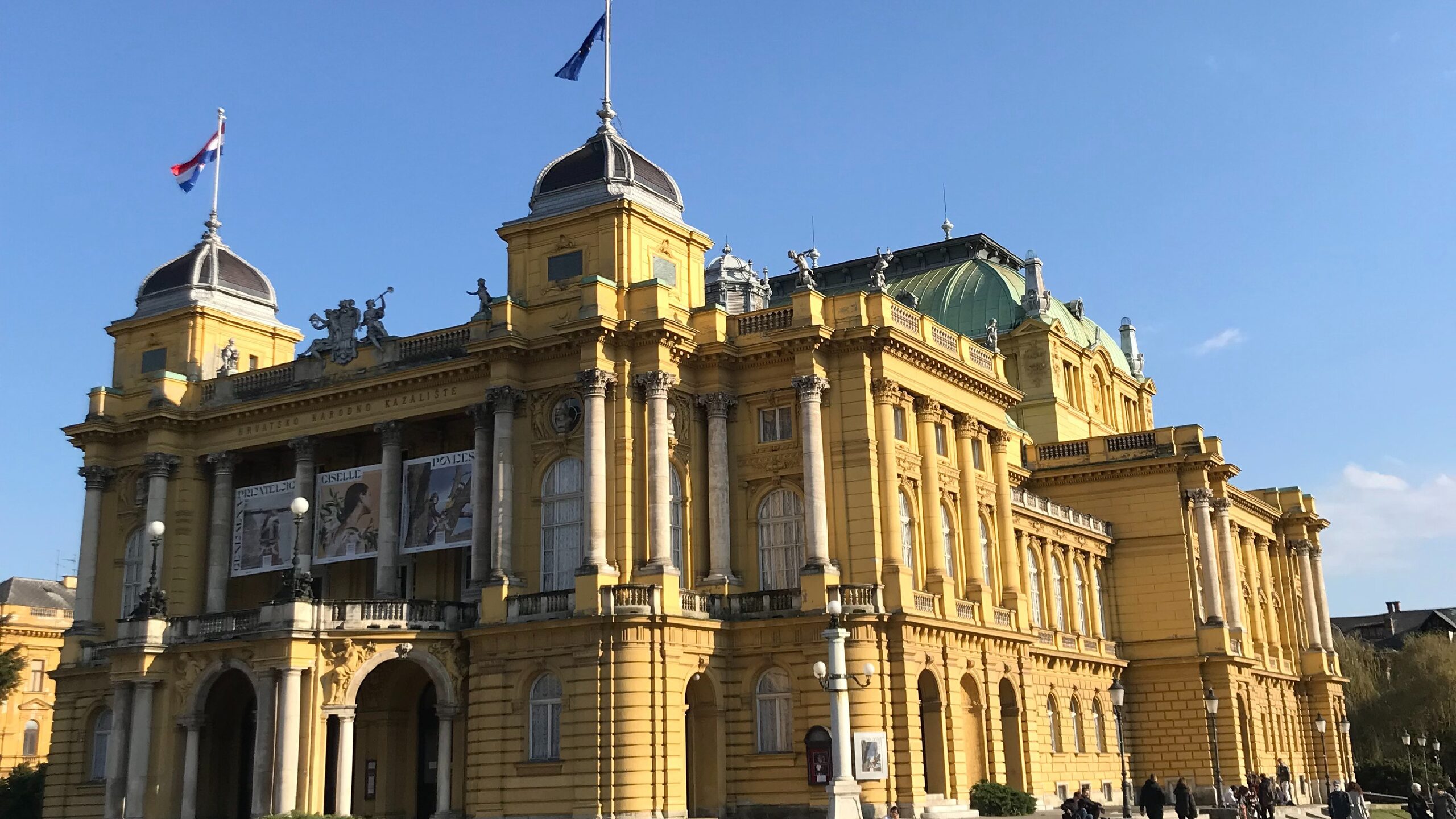 Soline et son volontariat dans la capitale Croate