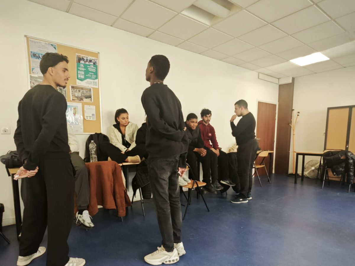 Atelier Youth ID avec des jeunes volontaires